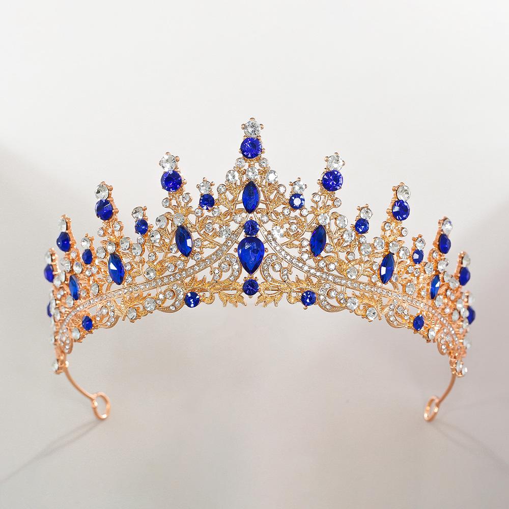 Элегантная хрустальная свадебная тиара - Свадебный и праздничный аксессуар для волос