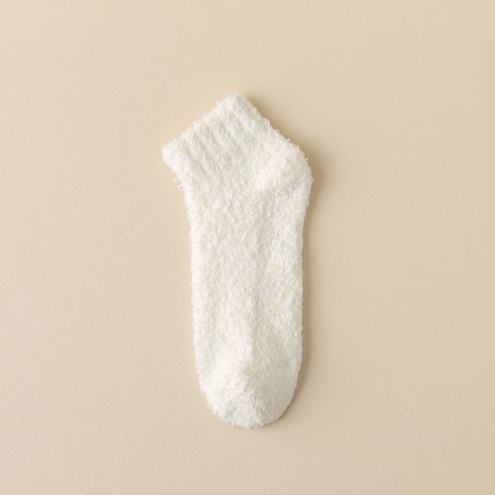 Зимние коралловые бархатные носки Теплые носки для сна Хлопковые носки для женщин