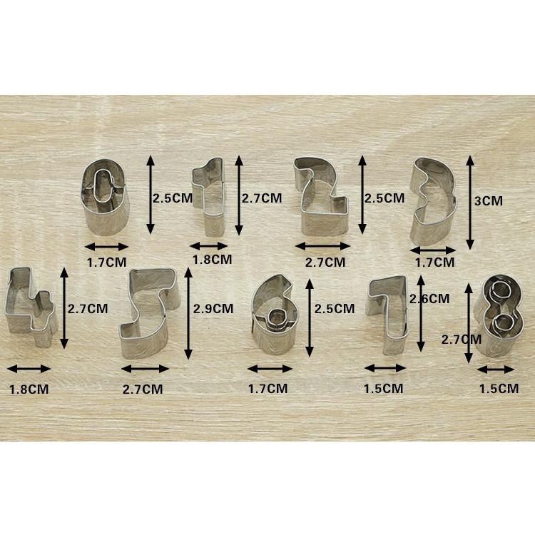9/26pcs Alphabet Letter Fondant Cookie Moulds Cake Decorating Set Icing Cutter Mould Baking Tool