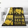 Gintama Кондо X Сого X Тоширо L Одеяла Синсэнгуми Пушистые Смешные Мягкие Пледы для Покрывала Весна/Осень