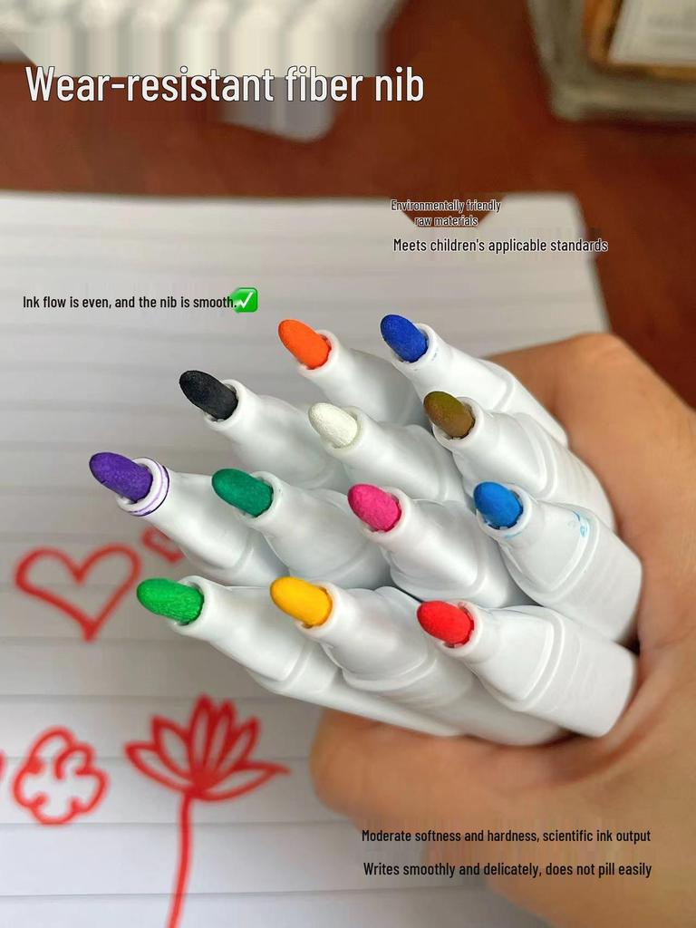 Набор акриловых маркеров Dingdinghu 110 цветов, штабелируемые, для детского рисования на непрозрачной бумаге