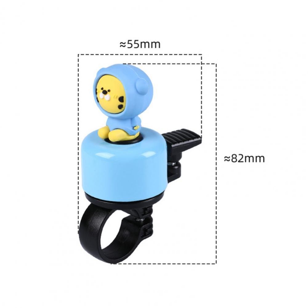Легкий велосипедный звонок в виде животного, мини-звонок на руль велосипеда, декоративный велосипедный звонок, детские велосипеды