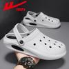 Men's Outer Wear Breathable Hole Shoes Lightweight Thick-soled Bag Head Slippers Summer Minimalist Casual Sports Sandals