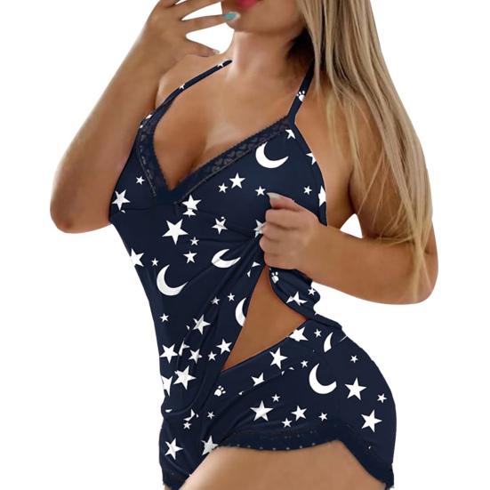 2 шт./комплект, женская пижама, костюм с V-образным вырезом, без рукавов, кружевной бант, жилет для спальни, одежда для сна, эластичная резинка на талии, мини-шорты, домашняя одежда, комплект одежды для отдыха