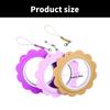 3 Pcs Embroidery Hoop Crosses Stitching Hoop Embroidery Circle Rings Round Wreath Embroidery Frame for Sewing Needlework
