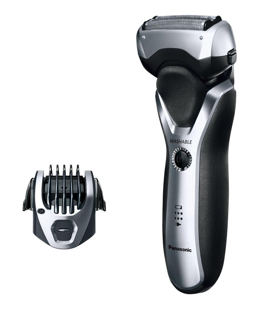 Panasonic Shaver 3 Blades Silver Tone Men's ES-RT46-S