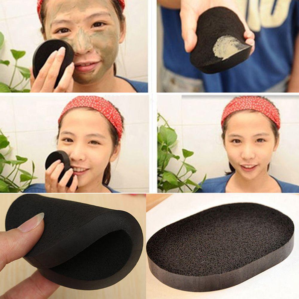 Effective Washing Tools Facial Makeup Remover Bamboo Charcoal Cosmetic Puff Cleaning