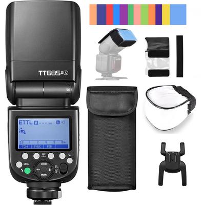 [Авторизованный агент Godox] Вспышка GODOX TT685II-S Speedlite совместима с камерами Sony 2.4G HSS 18000S TTL GN60 330 Full Power Pop 0.1-2.6S Recy
