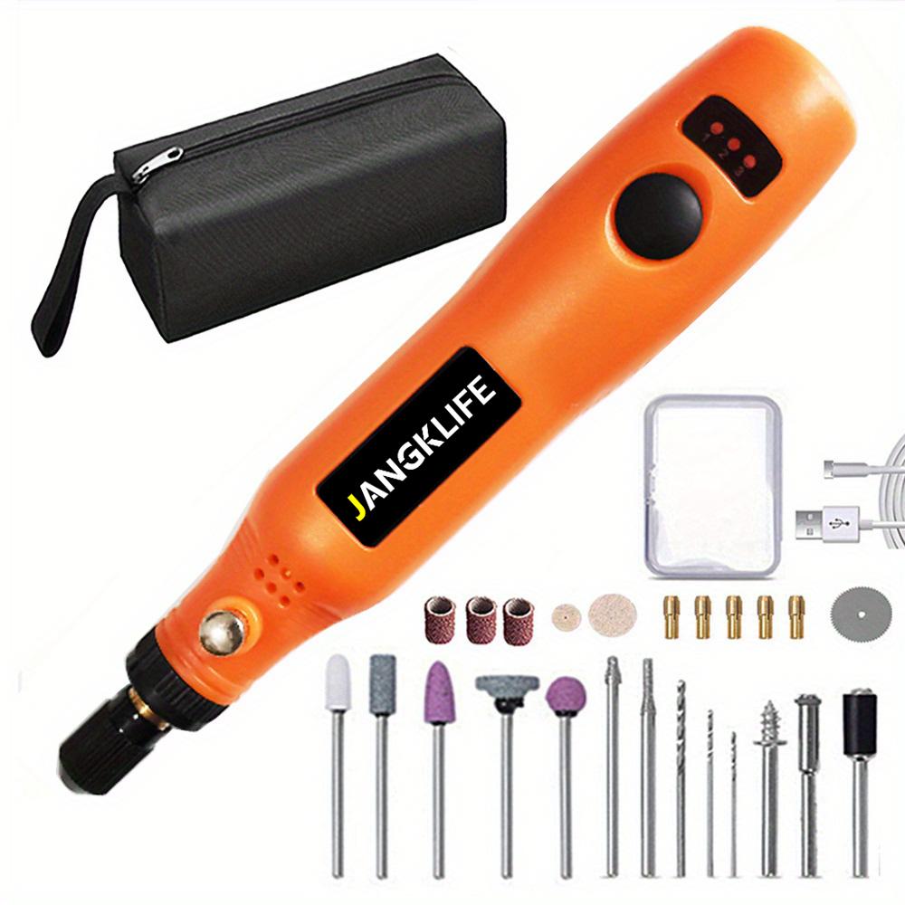 Cordless Rotary Tools USB Charging Grinder Set Wireless Engraving Pen DIY Polish Rotary Carve Tool Set