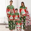 Christmas Prints Family Matching Long Sleeve Tops+Pants Set Family Matching Sets
