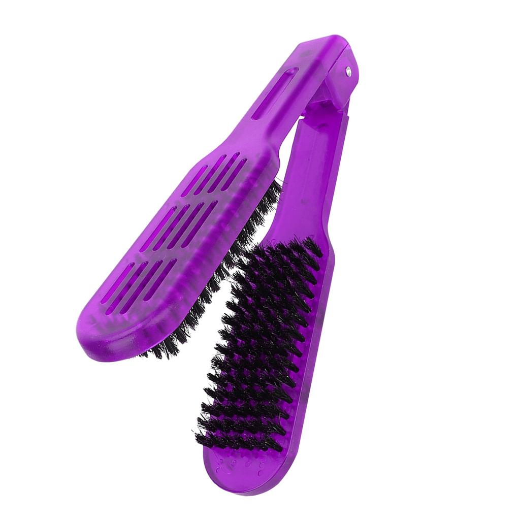 Выпрямление волос Фанерный гребень-выпрямитель Антистатический стайлинговый гребень Парикмахерский инструмент