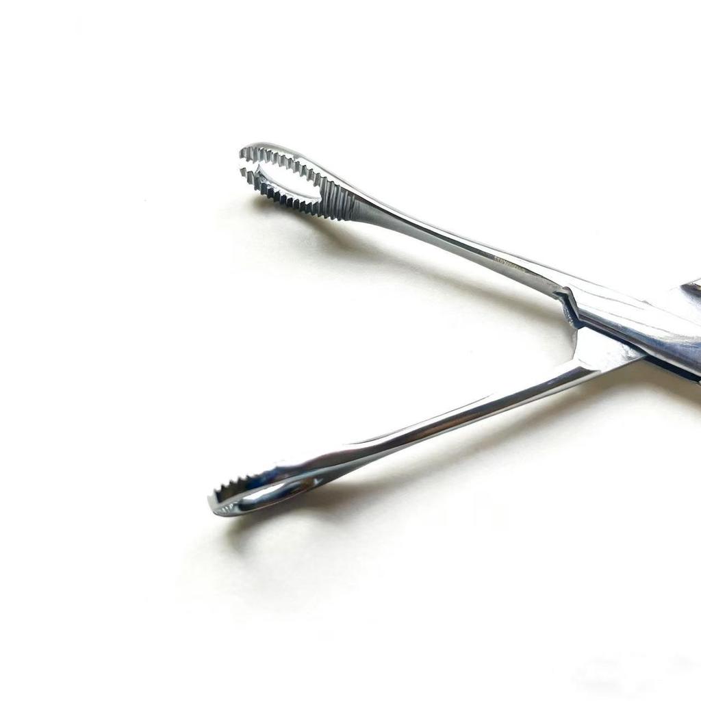 Stainless Steel Professional Piercing Pliers - Precision Tool with Round and Needle Nose Design