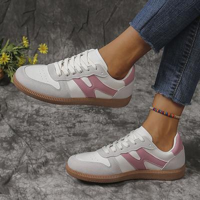 Универсальные кроссовки на мягкой подошве из Германии для женщин 2024 года, удобные кроссовки на платформе со шнуровкой, женские новые осенние туфли на плоской подошве для женщин