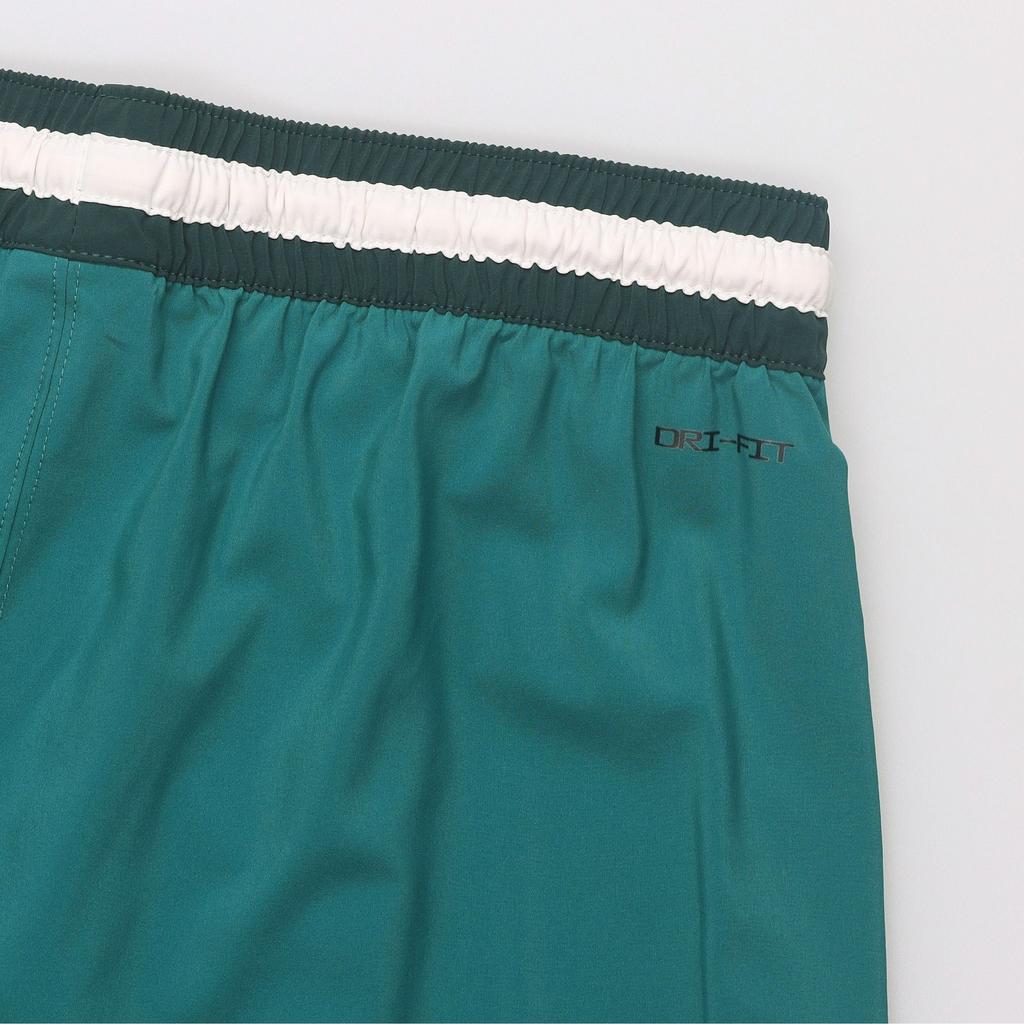 Jordan Dri-FIT Sport Logo Printed Quick-Dry Woven Basketball Shorts Men Shorts Teal FB7581-318