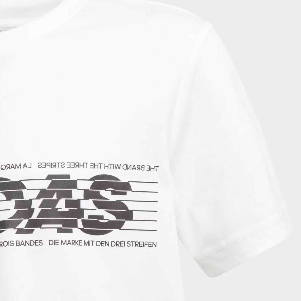adidas Детские футболки с круглым вырезом Средние ED7244
