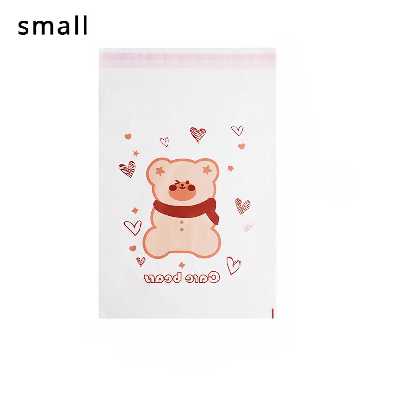 Cartoon  Garbage Bag Office  Desk Trash Storage Bag Stick-on Non-marking Disposable Cleaning Bag