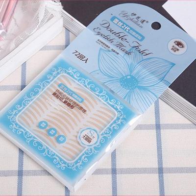 Наклейки на двойные веки Celebrity Lace - телесного цвета, прочные, невидимая сетка - 144 наклейки