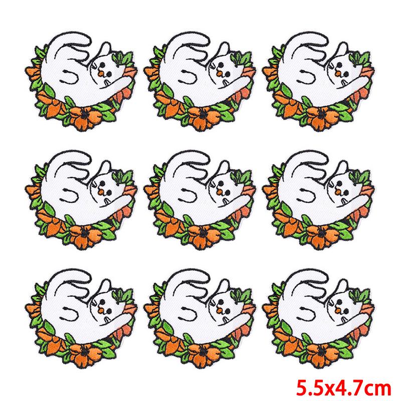 10 шт./лот, вышивка, железные нашивки для одежды, нашивки для одежды, куртки, декор, аппликация, принадлежности для шитья