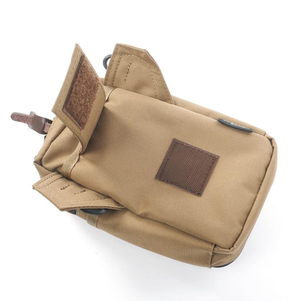 CORDURA DOBBY 305D WALLET SHOULDER Wallet Shoulder Sacoche KHAKI Khaki [Assobu] 062100-65