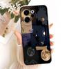 Чехол для Oppo Reno 15F CPH2801 Чехол-обложка для Oppo Reno15 FS CPH2801 Милый Кавайный Роскошный Модный Цветочный Крутой Расписной Силиконовый Корпус