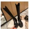 High Heeled Long Tube Boots for Women's Autumn and Winter New Style, Thick Soled and Thick Heeled Knight Boots