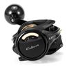 Carbon Fiber Baitcasting Reel 9+1BB Fishing Reel High Speed 6.3: 1 Gear Ratio Magnetic Brake System