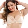 Thin Cup Bras for Women With Wired Sexy Lace Lingerie Plus Size Underwear 38D-48 D Cup
