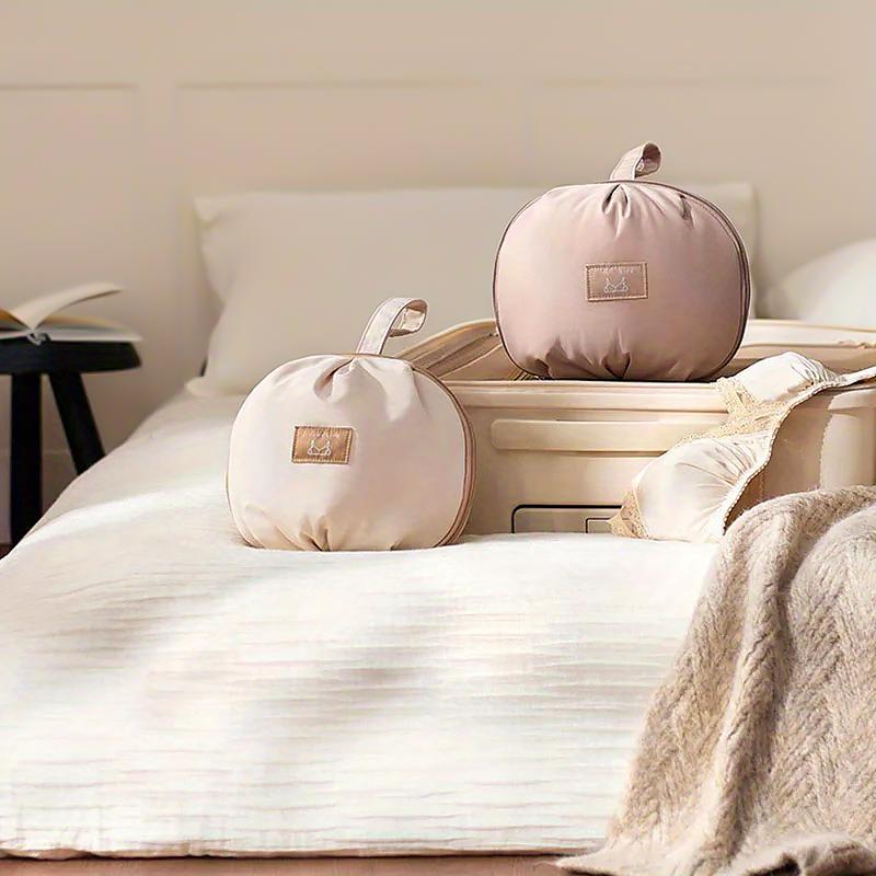 1 шт. Компактное ультралегкое нижнее белье для экономии места, дорожная многофункциональная сумка-органайзер для конфиденциальности, эстетичная полиэстеровая портативная сумка для хранения