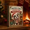 Christmas Countdown Calendar Animal Advent 2026, 2D Box with Stocking Stuffer Acrylic Dog Pendants, Festive Tree Hanging Decor, Holiday Gift
