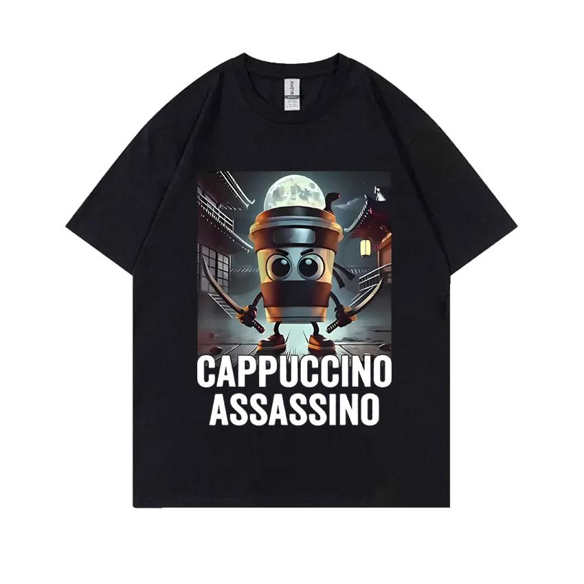 Italian Brainrot Funny Meme T-shirt Brr Brr Patapim Tralalero Tralala Bombardiro Crocodilo Tung Tung Tung Sahur Graphic T Shirts