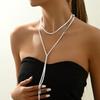 Elegant Y-Shaped Necklace, Simple And Chic Jewelry, Suitable For Daily Wear, All-Year-Round