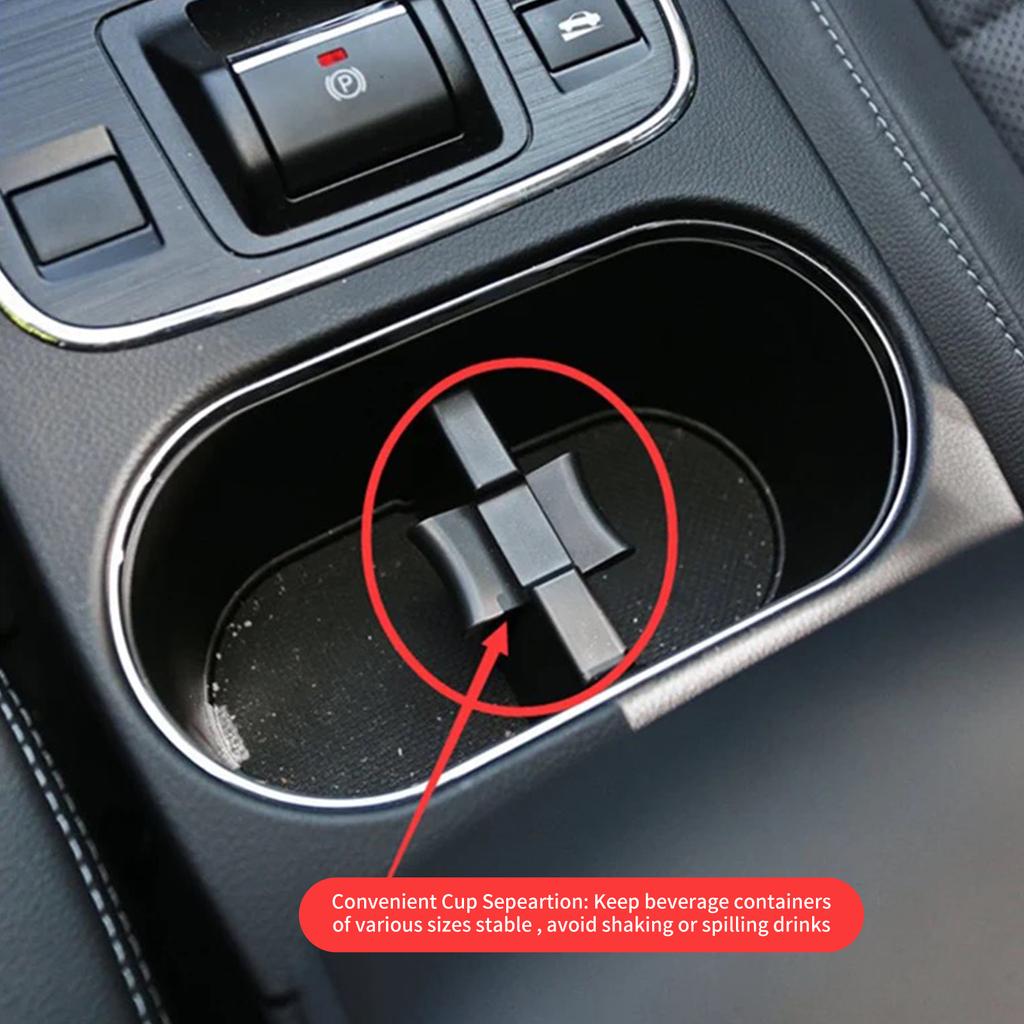 Центральная консоль держатель для стакана вставка бутылка разделитель для напитков для Subaru Legacy Outback 2010-2014 Forester 2014-2018 2017 автомобильный аксессуар
