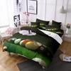 Billiards Duvet Cover Black 8 Ball with Fire Sports Games Theme Billiard Ball Bedding for Boys Girls Teens Bedroom Decorations