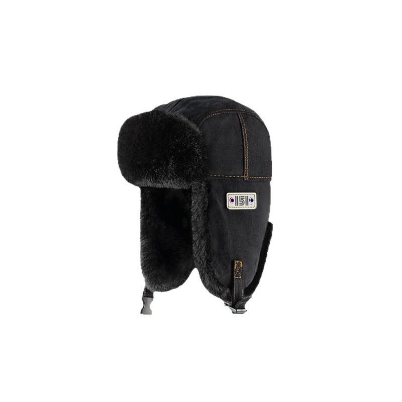 Unisex Winter Windproof Velvet Thick Hat with Ear Protection for Cycling