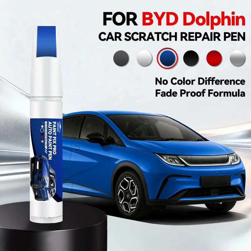 For BYD Dolphin 2021-2025 BNA1 Paint Repair Pen Touch Up Scratch Remover DIY Auto Accessories Black White Blue Gray Purple Pink
