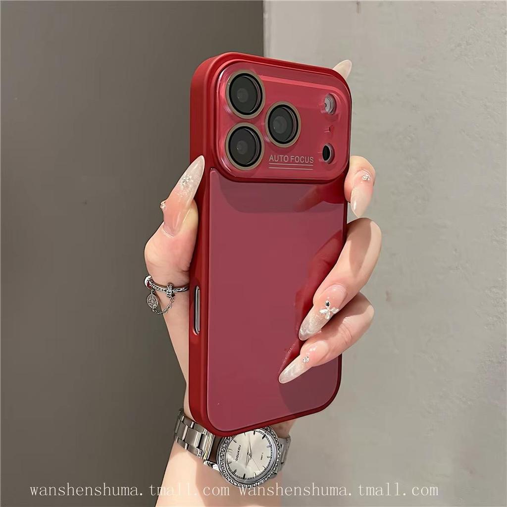 Высококачественный стеклянный чехол цвета Tiffany Blue для Apple iPhone 17 Pro Max и iPhone 16 Pro