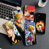 Phone Cover for Motorola Moto G86 G57 E14 E15 G14 G34 G35 G84 G24 A54 G15 Power E22 Case One Pieces Luffy Sanji Roronoa Zoro