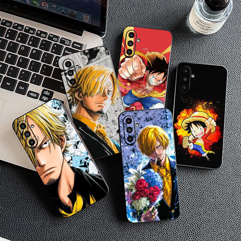 Phone Cover for Motorola Moto G86 G57 E14 E15 G14 G34 G35 G84 G24 A54 G15 Power E22 Case One Pieces Luffy Sanji Roronoa Zoro
