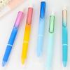 5PCS Students Gift Converter Filler Retractable Gradient Color 0.38mm Ink Pen Fountain Pen EF Nib