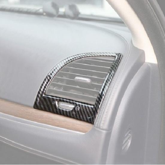 Для 2011- Chrysler 300 ABS Декоративная накладка на боковой воздухозаборник с имитацией карбона