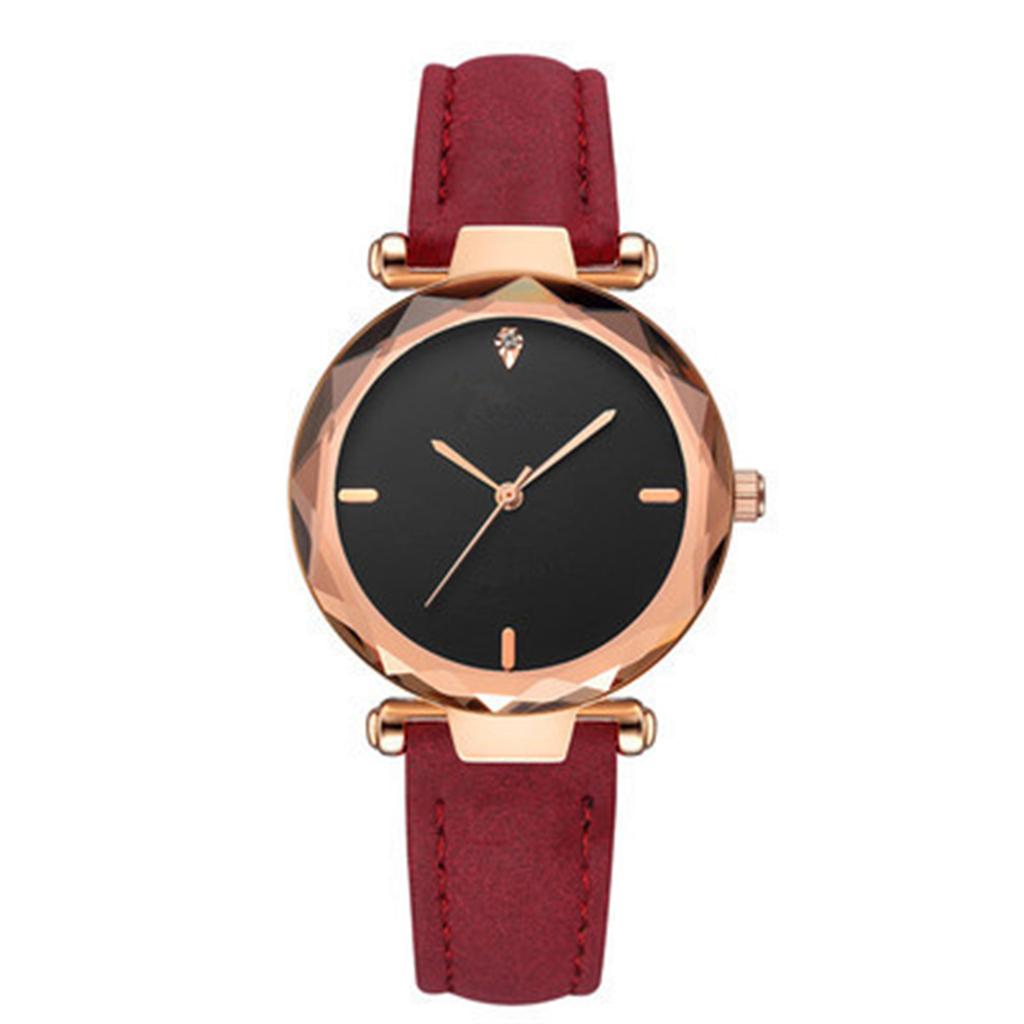 Женские модные кожаные часы