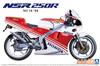 Aoshima Bunka Kyozaisha The Bike Series Honda MC18 NSR250R 1988 пластиковая модель литья цвета 1/12 № 8