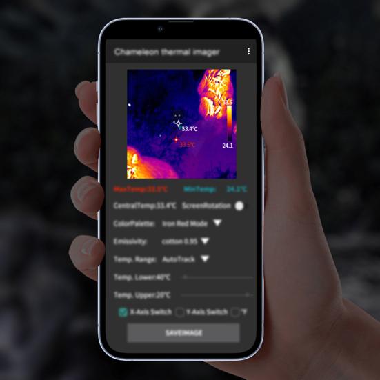 Тепловизионная камера с макетом Revert Компактная портативная универсальная тепловизионная камера для мобильного телефона Тепловизор