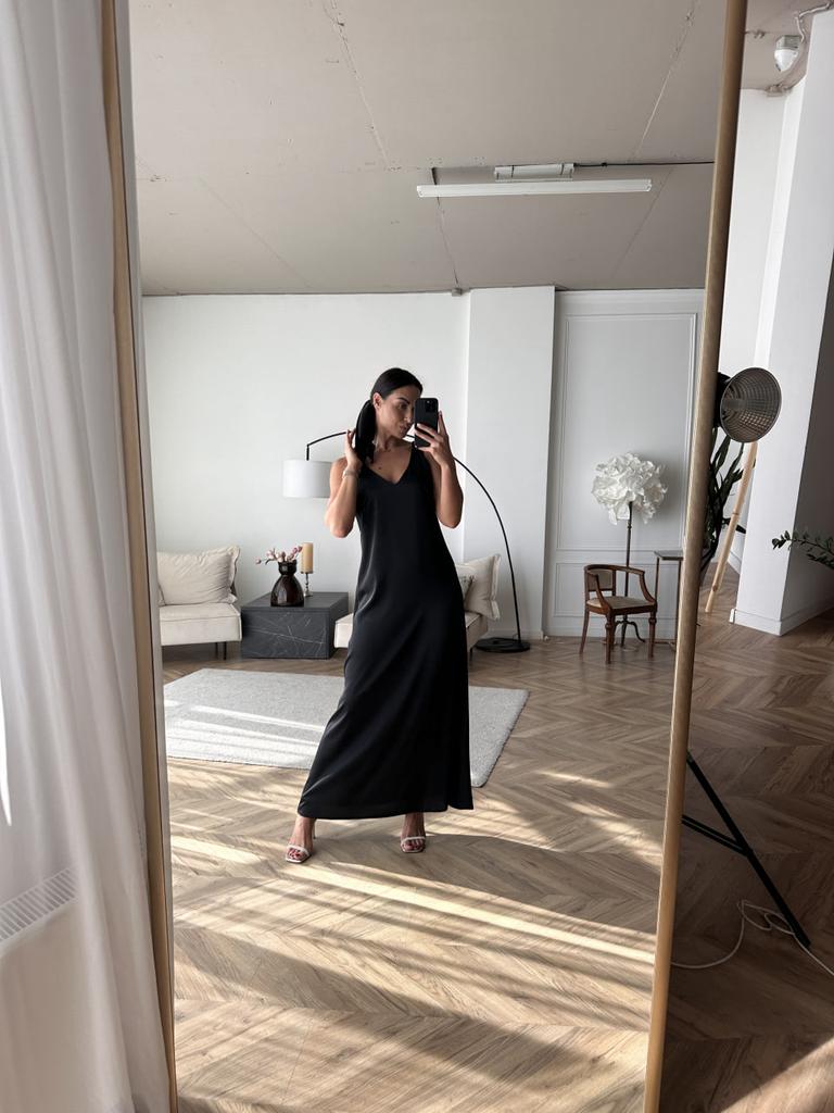 Платье PEONY Фажана 7XL Черный (2507241-60-62:16)