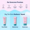 Aqualogica Гель-солнцезащита Radiance+ с эффектом сияния SPF 50+ PA++++ Широкий спектр защиты от УФ-лучей и загрязнений 30 г