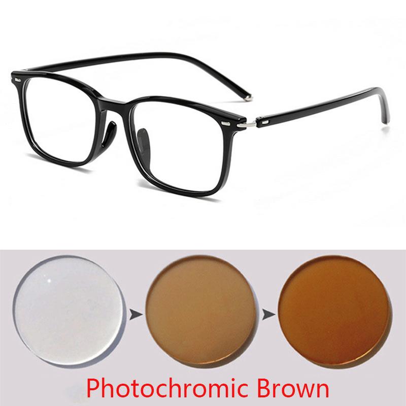 Ultra-Light Durable TR1349 Eyeglass Frame for Myopia Business Anti-Blue Light Student Natural Look Square Frame Eyeglasses