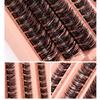 Смешанные отдельные кластерные ресницы для наращивания 98 кластерных/коробочных ресниц