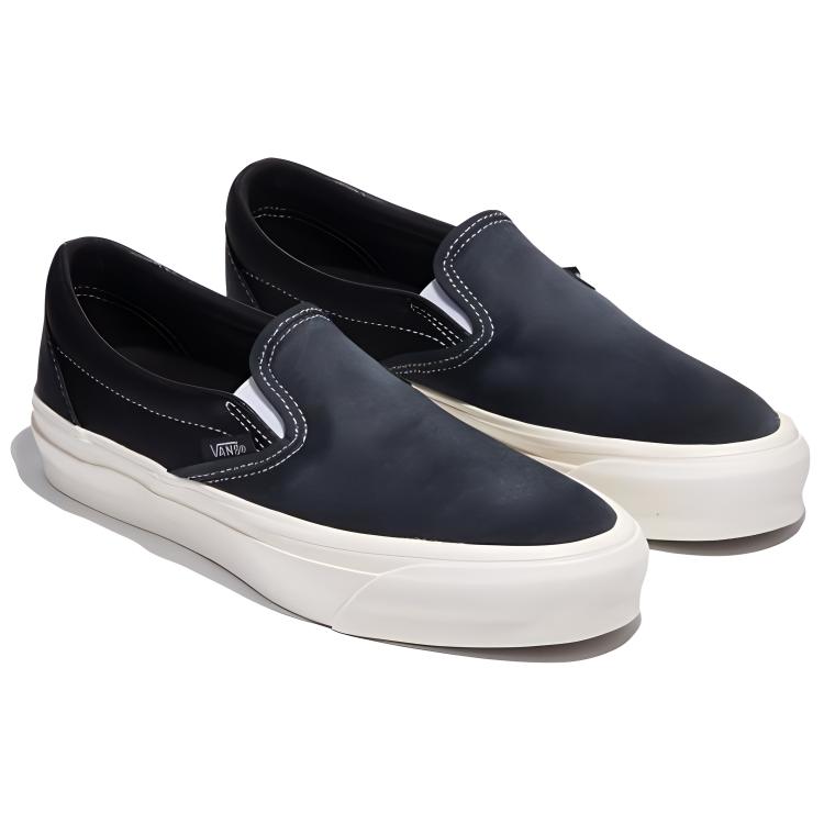 Vans Slip-On Comfortable Durable Low-Top Canvas Shoes Unisex Sneaker Black VN0007PJD6P1