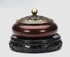 Pure Copper Tripodia Style Incense Burner Home/Temple Hall/study/Tea Room/office Tea Ceremony Decoration Buddha Worship Censer