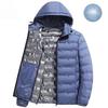 Men Winter White Duck Down Jacket Warm Thick Windproof Waterproof Puffer Jacket Hooded High Quality Ultralight Down Jacket Male